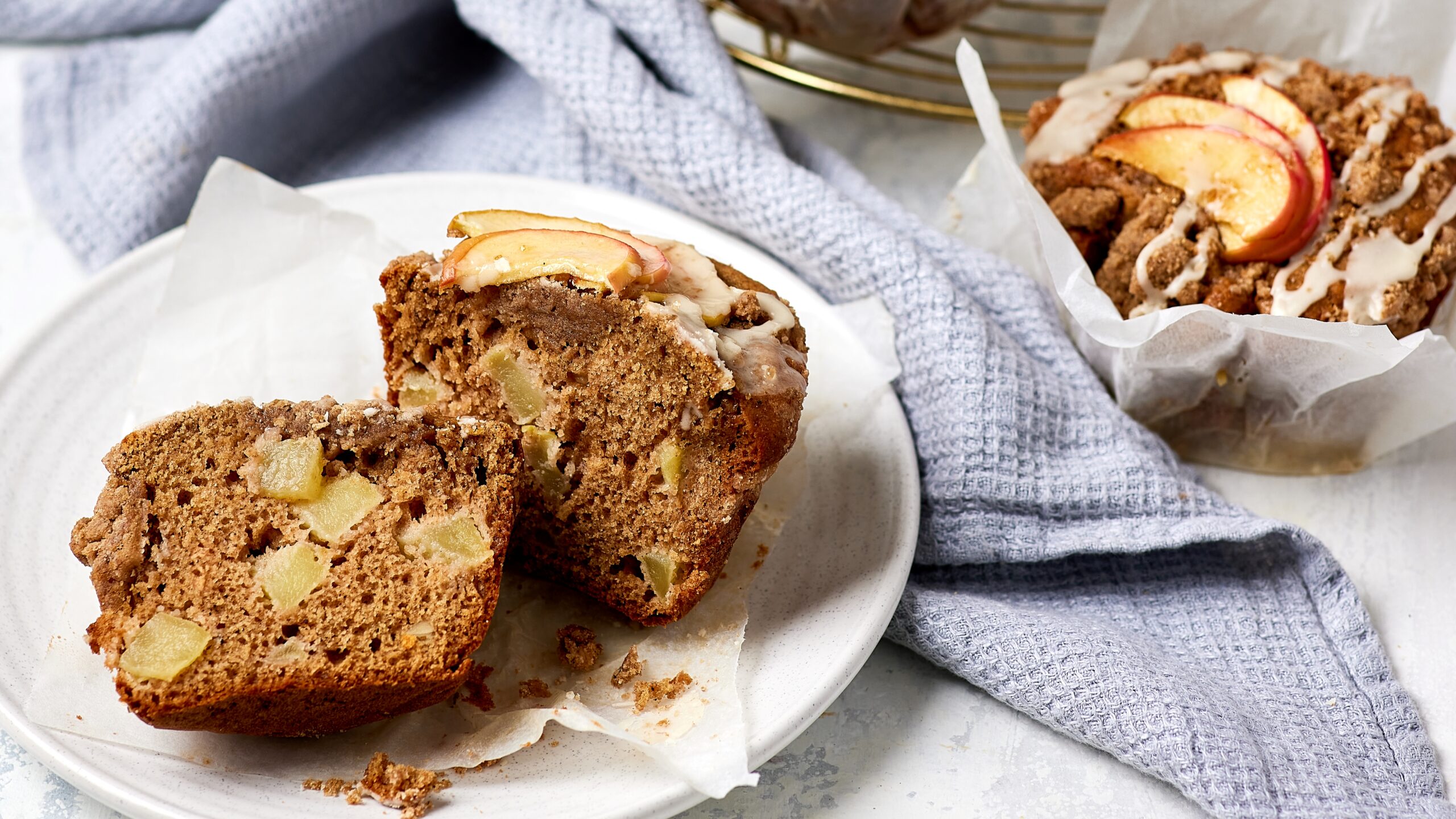 KANZI AUG chai spiced muffins