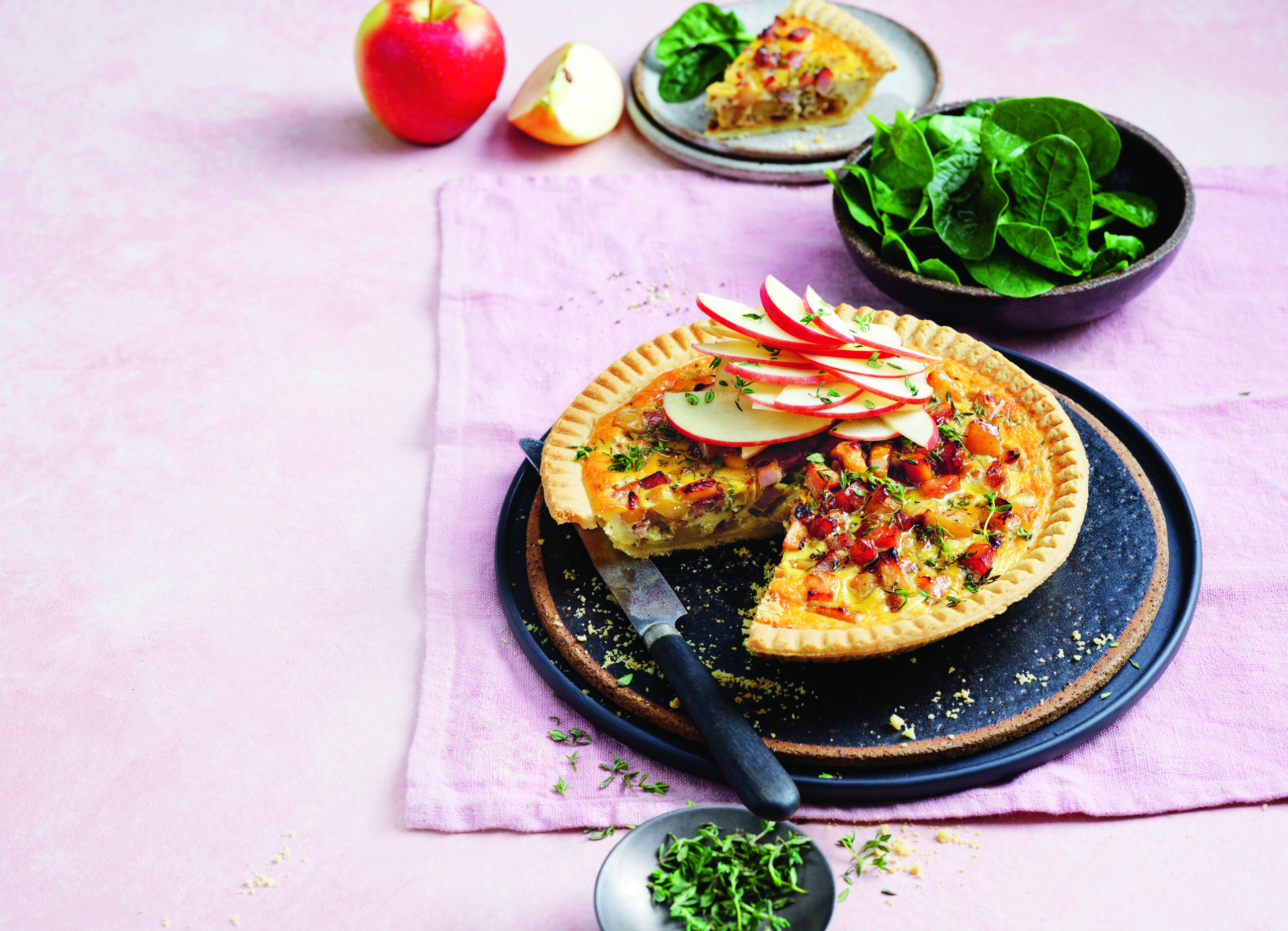 KANZI Coles May 22_Caramelised apple & ham tart (1)